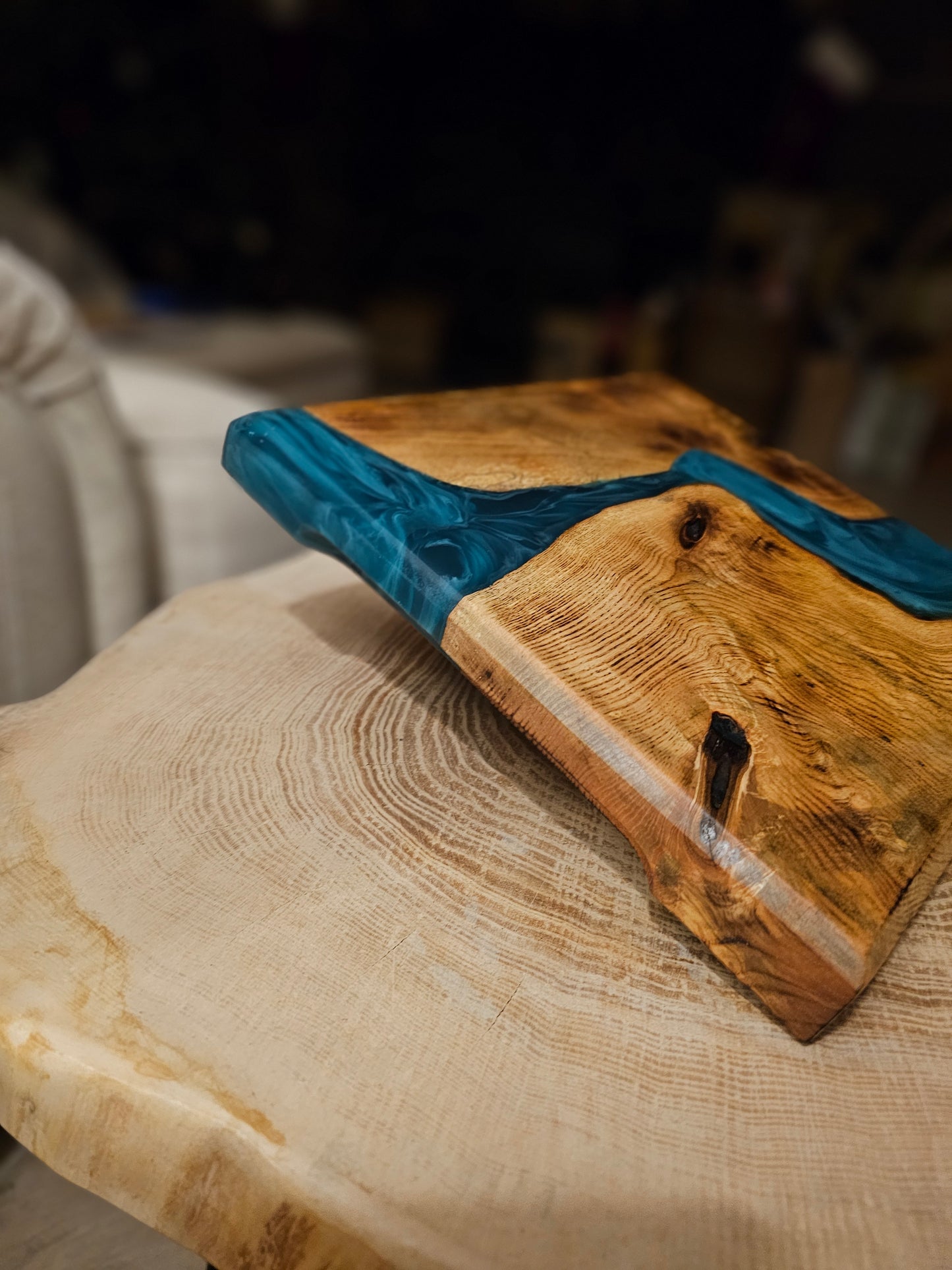 River Chopping Board