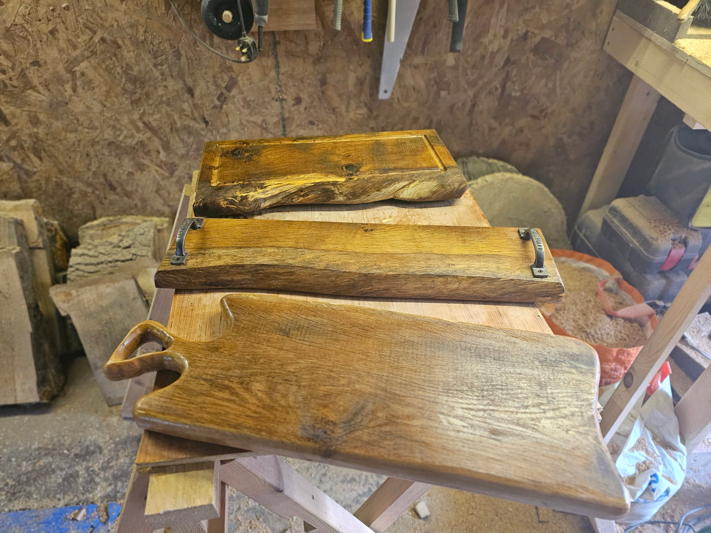 Live Edge Oak Boards