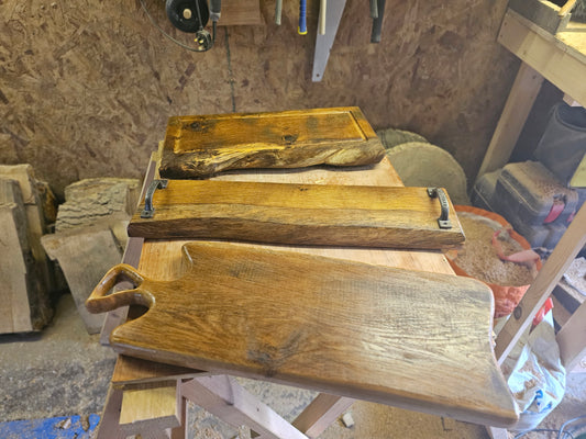 Live Edge Oak Boards